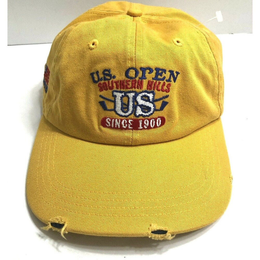 US Open Golf Hat 101st Southern Hills Ahead Cap Adjustable Distressed USGA